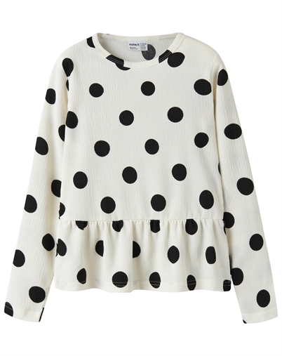 Name It - NKFNamsa Bluse - Antique White